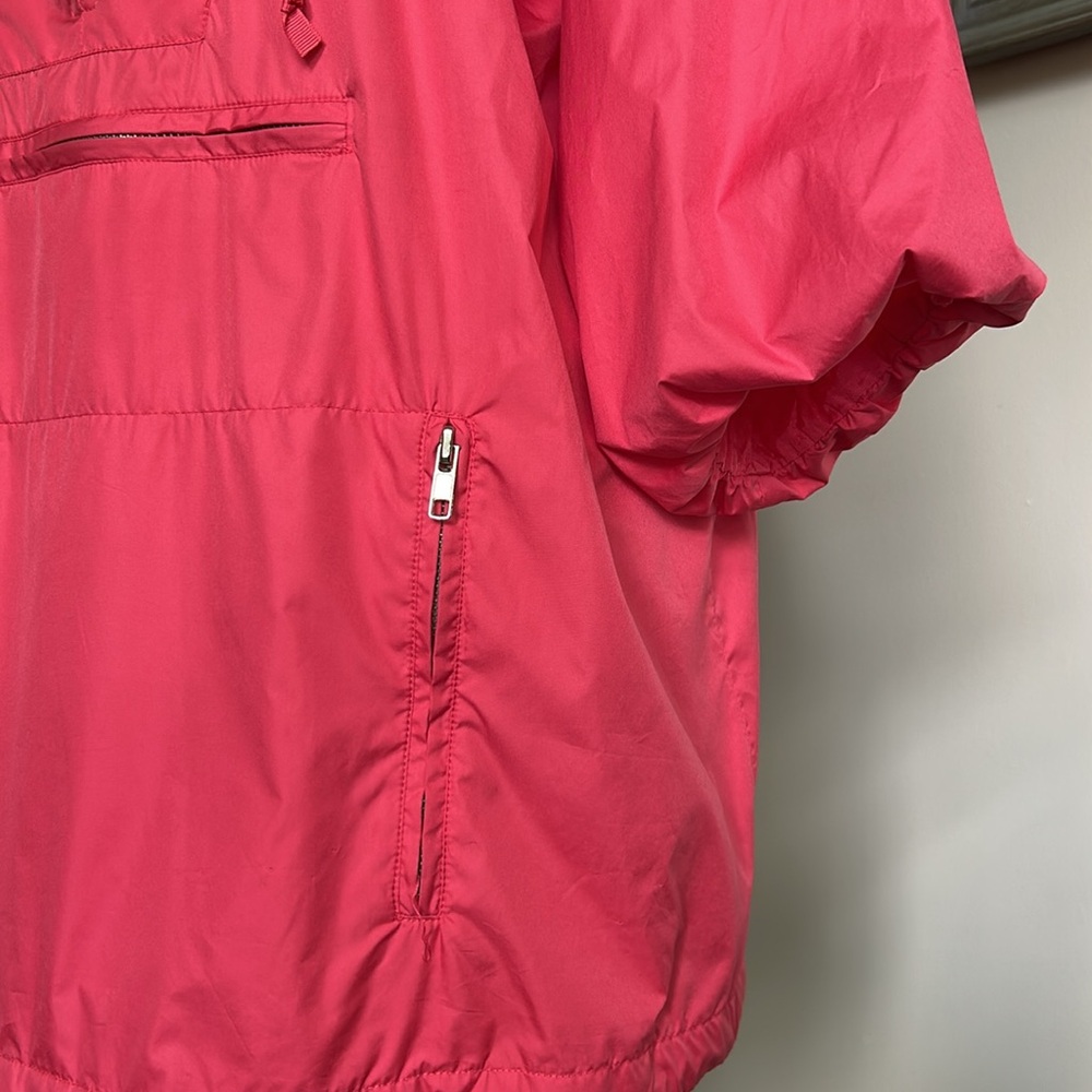 INC International Concept Vibrant Pink Hooded Pullover Jacket.  Lined. Size M - Picture 6 of 11